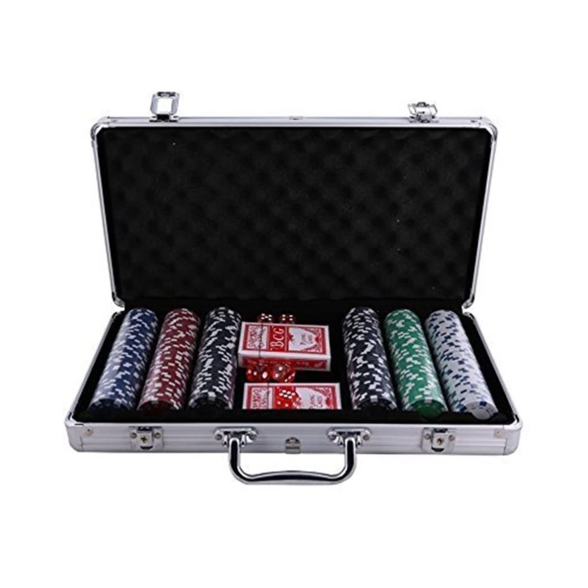 VADELL - Maleta Poker 300 Fichas 45x11x26 cm