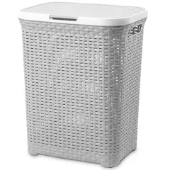 REYPLAST - Cesto de Ropa 35x56.5x44.5 cm 62 l Gris
