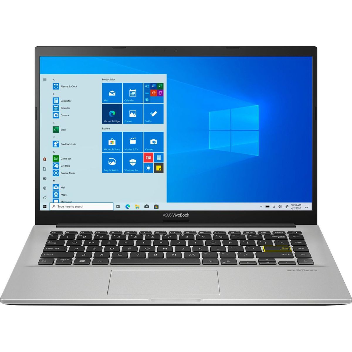 ASUS - Notebook Asus Vivobook Intel Core i3-1005G1/4GB RAM/128GB SSD/14" FHD/W10 Modo S/Teclado Inglés
