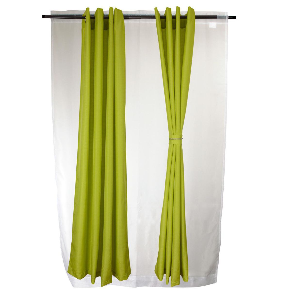 MASEL - Set Cortinas 8 Piezas Yasmin 140x220 cm