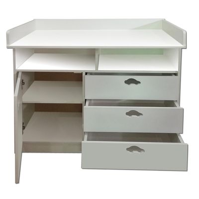 Imagen 2 del producto Cómoda 3 Cajón(es) Blanca Auto 100x110x105 cm