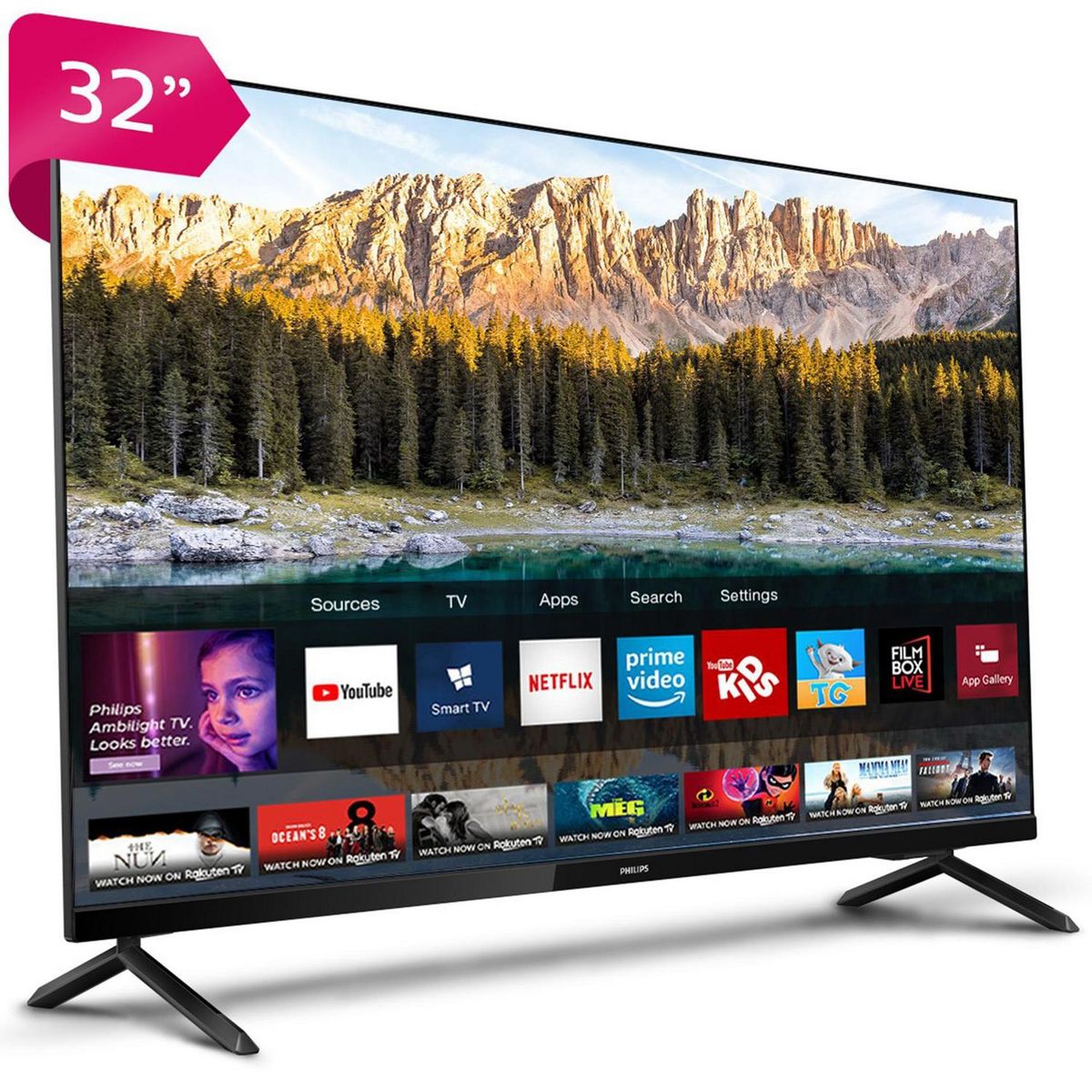 PHILIPS - Smart TV LED 32 " HD 32PHD6825