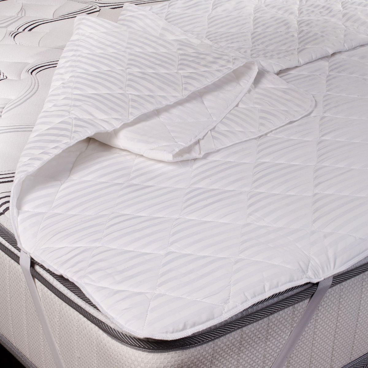 ARTHOME - Cubrecolchón 1 plaza Blanco