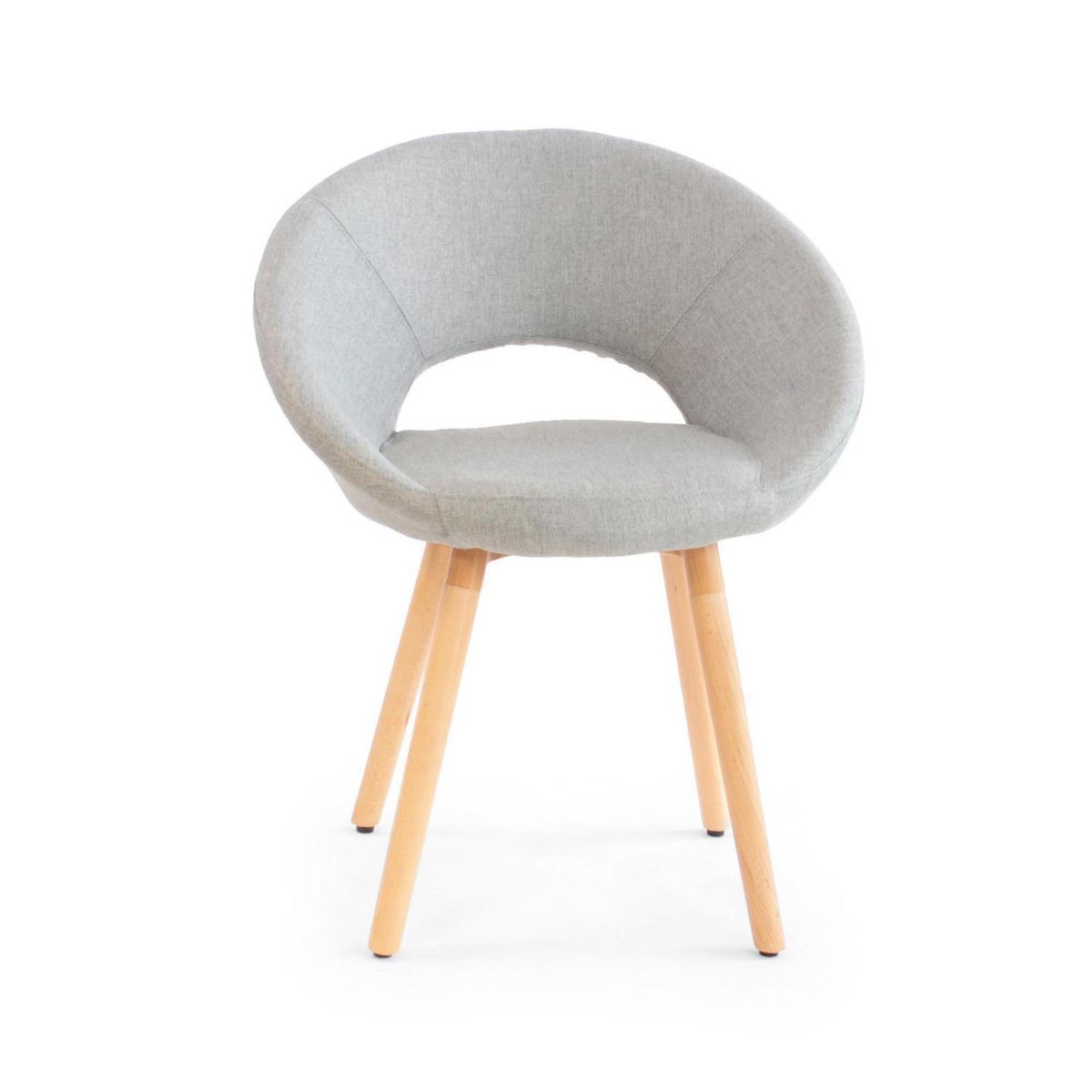 YARDAS - Poltrona Diana Celeste 70x66x40 cm