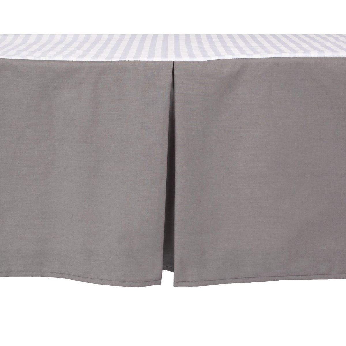 ARTHOME - Faldón arthome 1,5 plazas gris 144 hilos