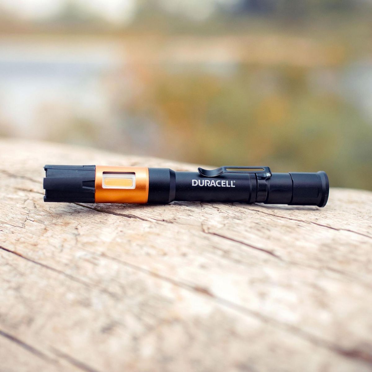 DURACELL - Linterna Lapicero 100 Lúmenes (2 pilas AA incluidas)
