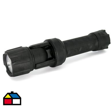 Linterna Policarbonato Acero Pivot 400 Lmenes (3 pilas AAA Incluidas)