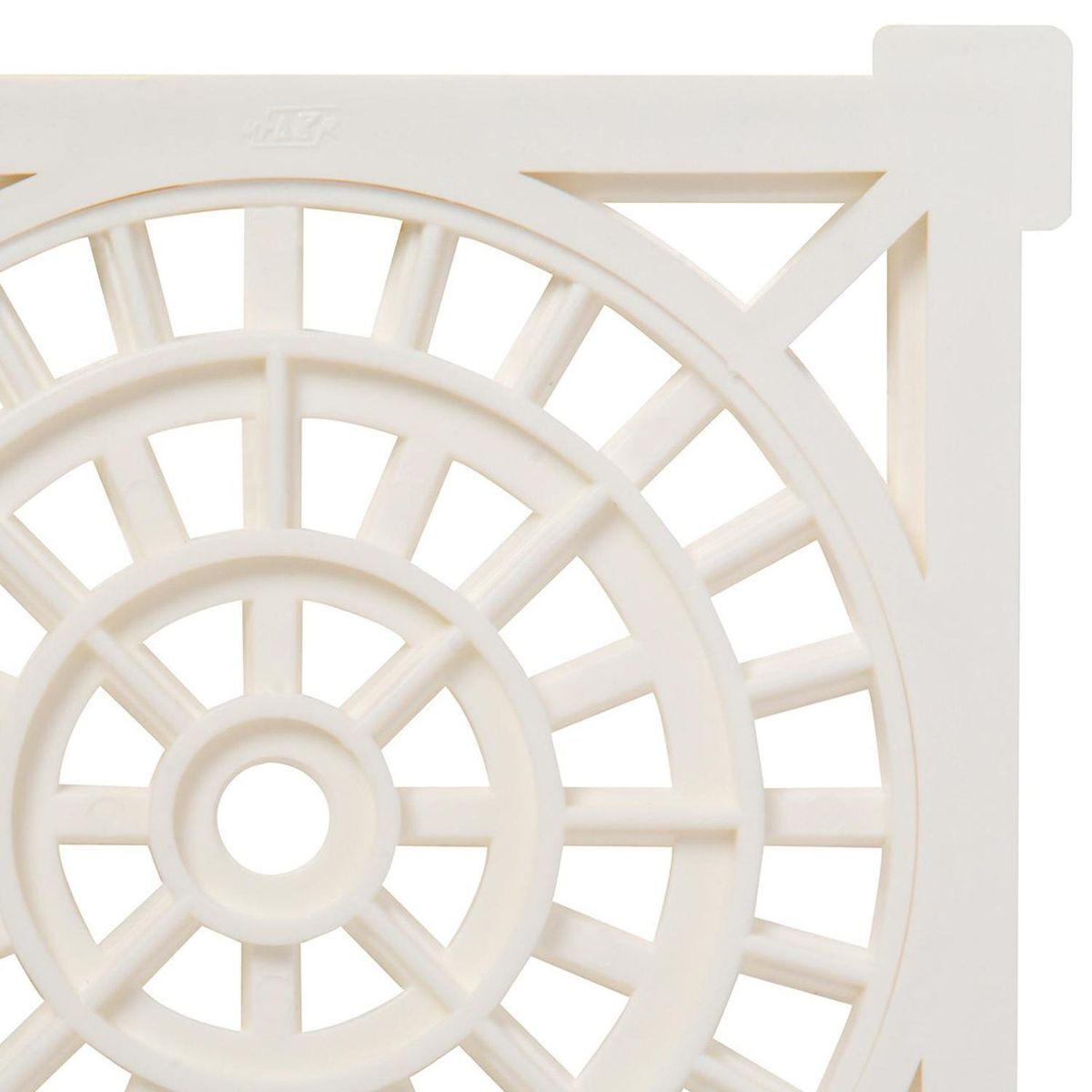 FAB - Rejilla Pileta PVC Cuadrada 15 cmx 15cm Blanco 1u