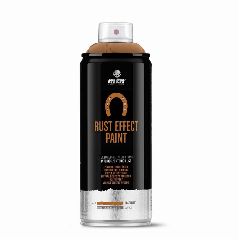 MONTANA COLORS - Pintura en Spray Efecto Oxido Mate Rojo 400ml
