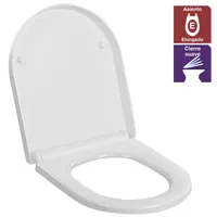 Asiento y Tapa Urea Soft Close para WC Acros