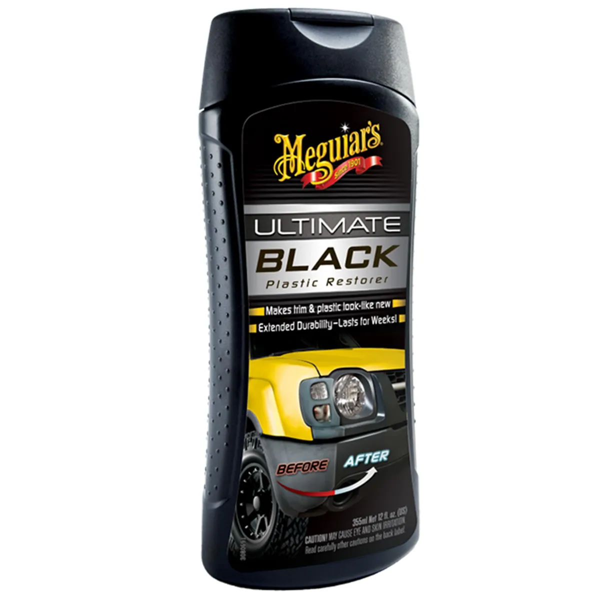 MEGUIARS - Restaurador de Plásticos Meguiar's Ultimate Black 0,355 l Auto