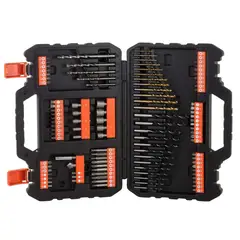 BLACK+DECKER - Set puntas y brocas 109 piezas