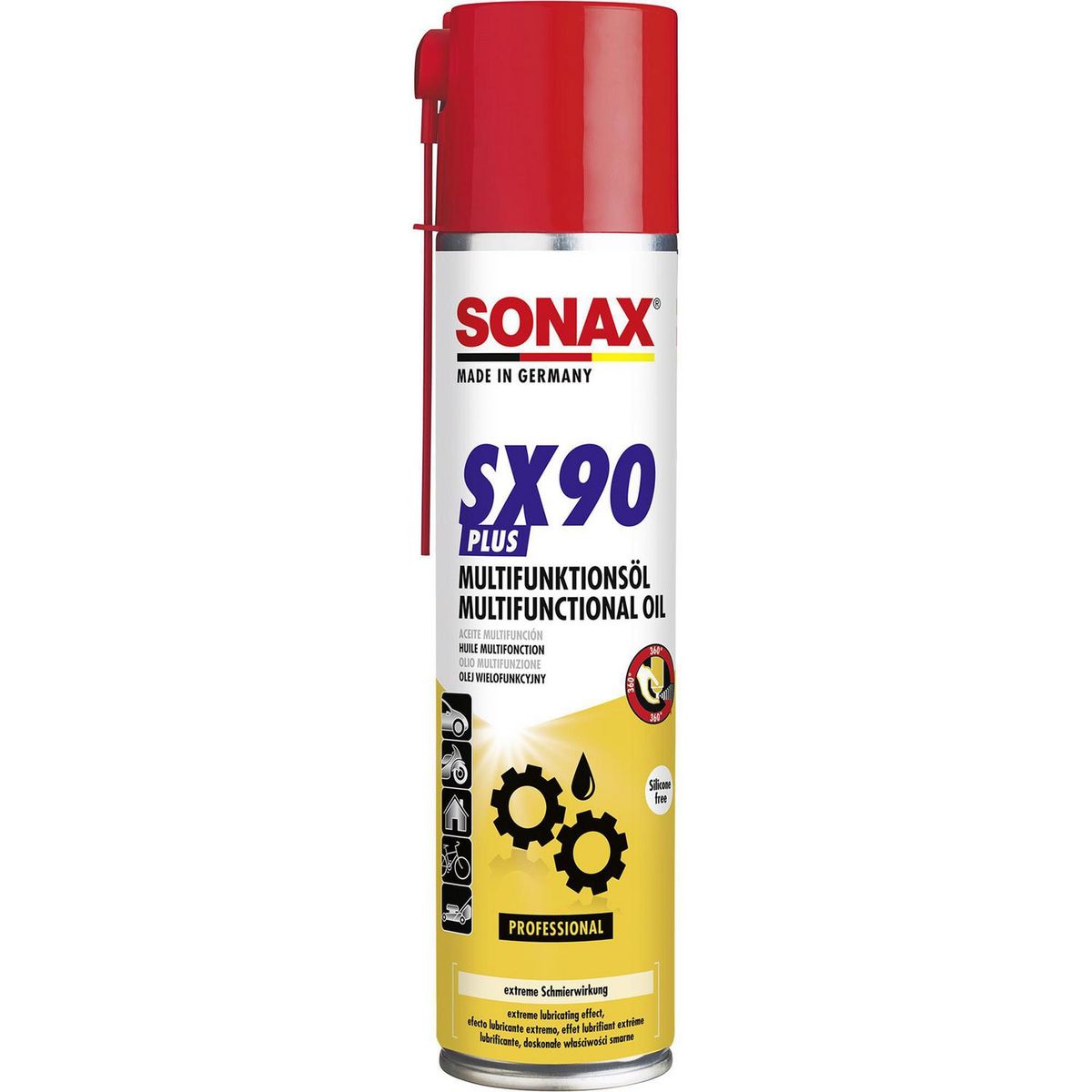 SONAX - Aceite Multifuncional para Auto SX90 Plus Spray 400 ml
