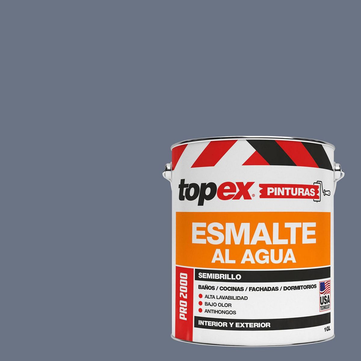 TOPEX - Esmalte al Agua 1 galón(es) Semibrillante Morado Violeta