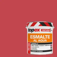TOPEX - Esmalte al Agua 1 galón(es) Semibrillante Rojo