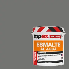 TOPEX - Esmalte al Agua Semibrillante 1 galón(es) Negro Negro