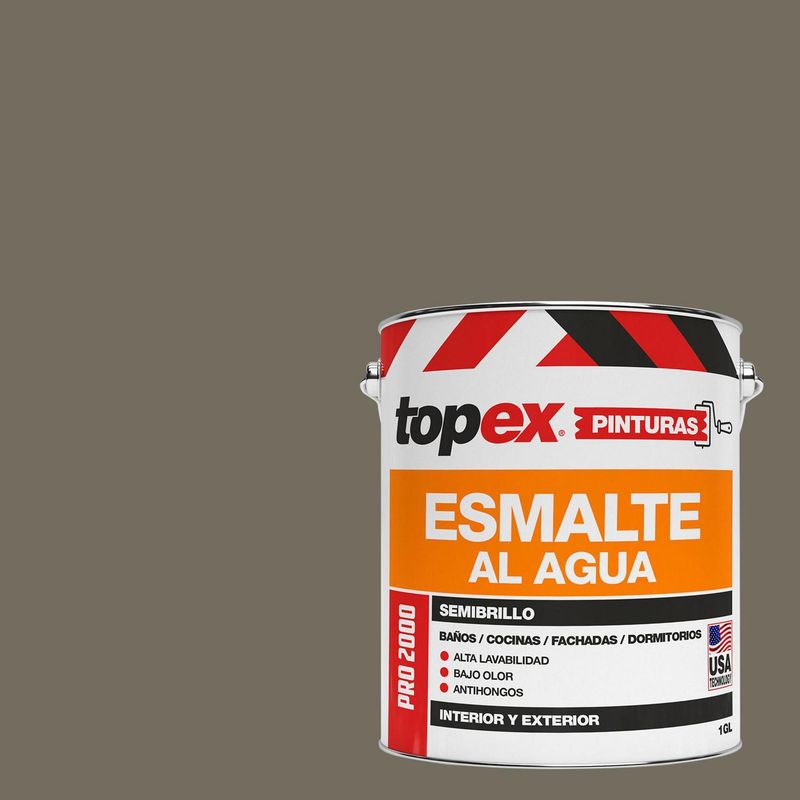 TOPEX - Esmalte al Agua Semibrillante 1 galón(es) Verde