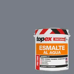 TOPEX - Esmalte al Agua 1 galón(es) Semibrillante Gris