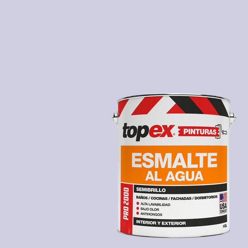 TOPEX - Esmalte al Agua Semibrillante 1 galón(es) Morado Violeta
