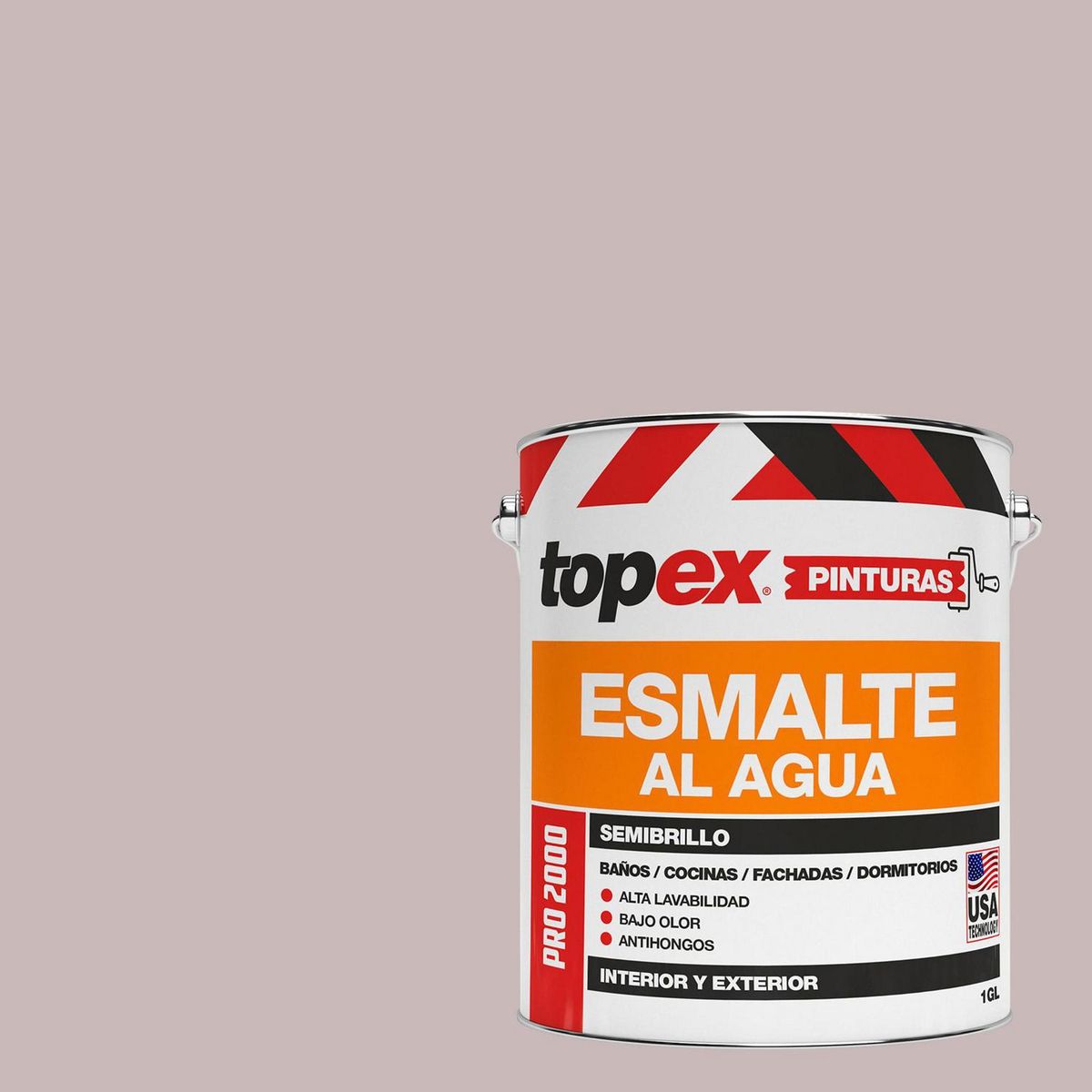TOPEX - Esmalte al Agua 1 galón(es) Semibrillante Morado Violeta