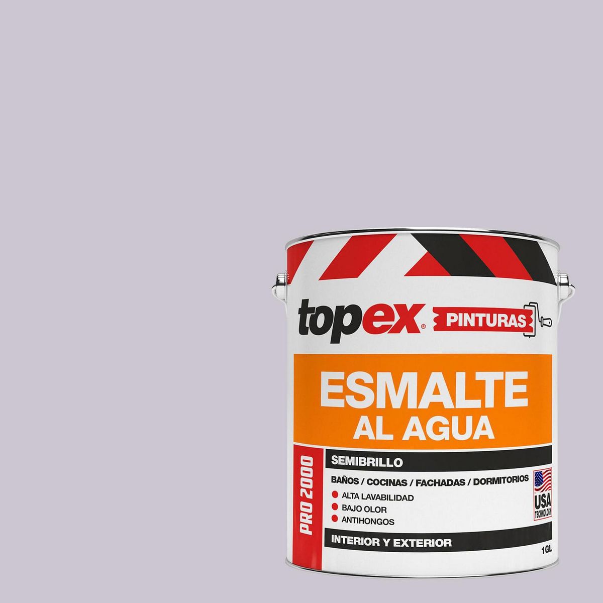 TOPEX - Esmalte al Agua 1 galón(es) Semibrillante Morado Violeta