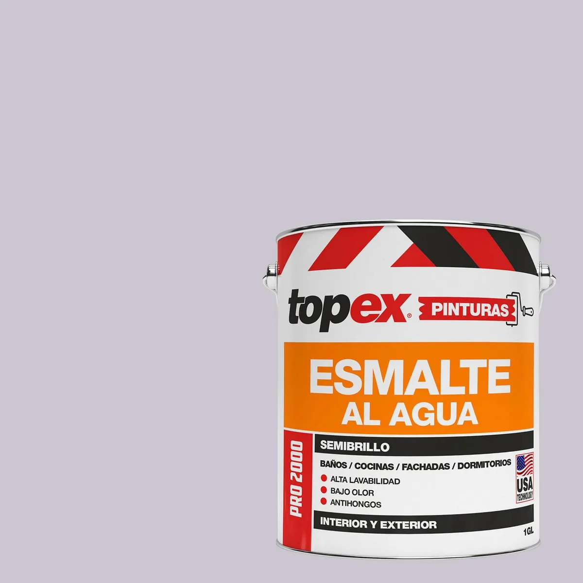 TOPEX - Esmalte al Agua 1 galón(es) Semibrillante Morado Violeta