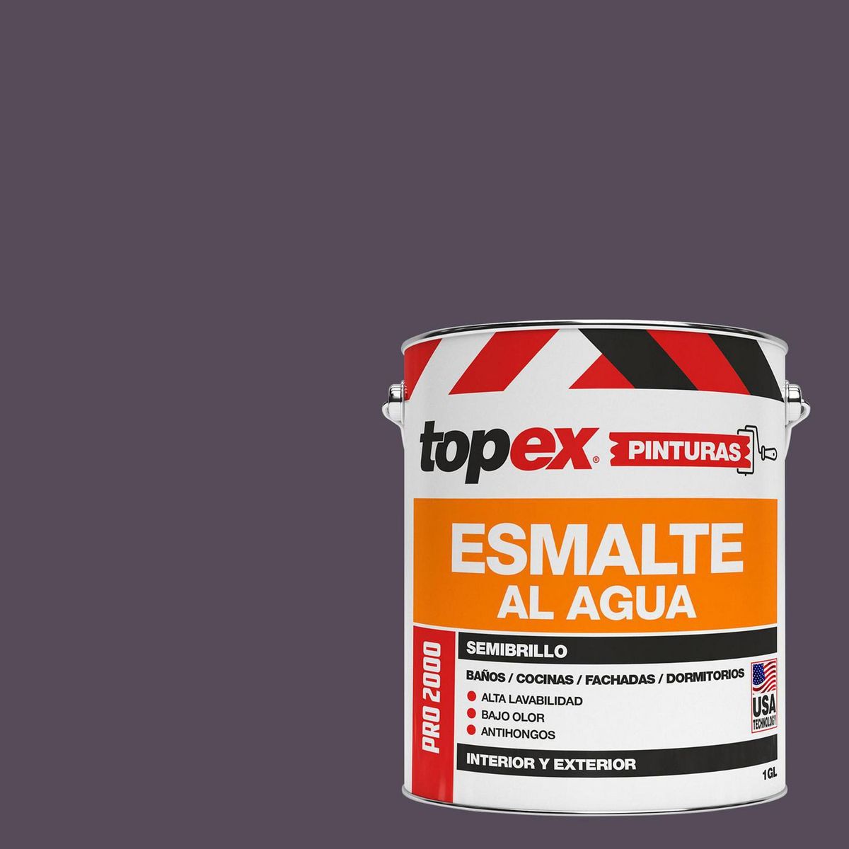 TOPEX - Esmalte al Agua Semibrillante 1 galón(es) Morado Violeta 