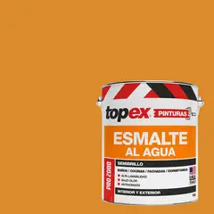 TOPEX - Esmalte al Agua Semibrillante 1 galón(es) Amarillo