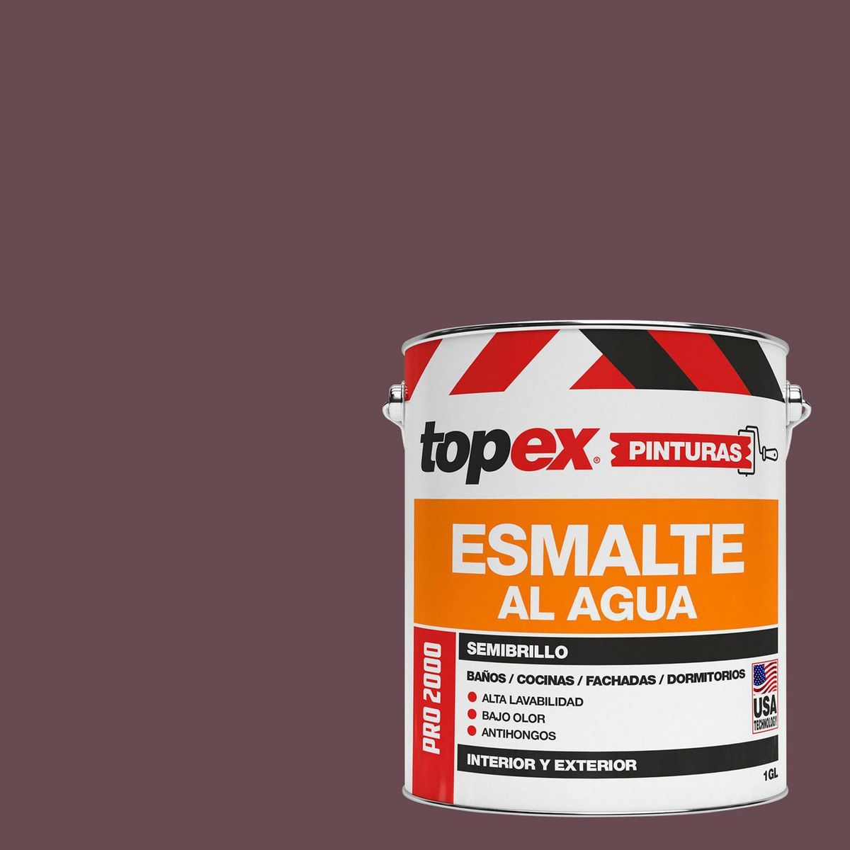 TOPEX - Esmalte al Agua 1 galón(es) Semibrillante Morado