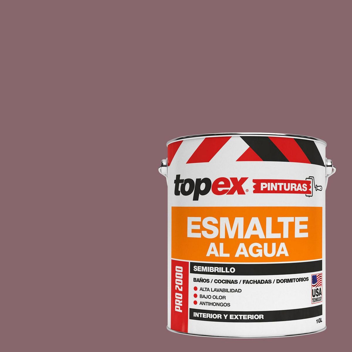 TOPEX - Esmalte al Agua 1 galón(es) Semibrillante Morado