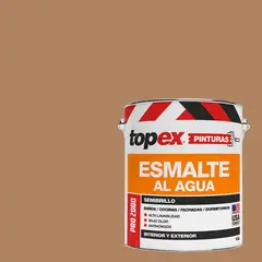 TOPEX - Esmalte al Agua 1 galón(es) Semibrillante Café