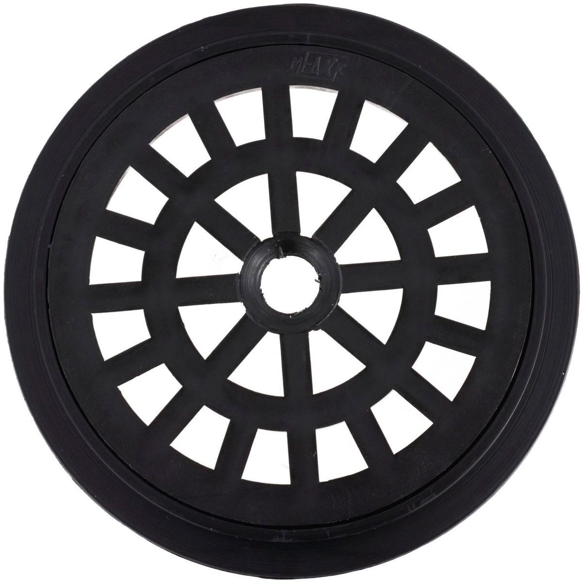 FAB - Rejilla Pileta PVC Redonda 10cm Negro 1u