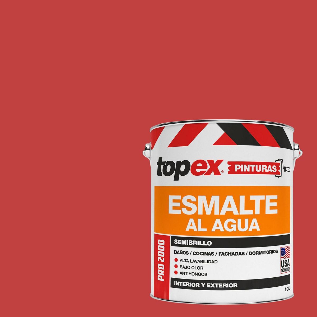 TOPEX - Esmalte al Agua 1 galón(es) Semibrillante Rosado