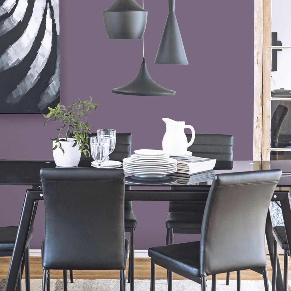 TOPEX - Esmalte al Agua 1 galón(es) Semibrillante Morado Violeta