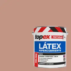 TOPEX - Pintura Acrílica Mate 1 galón(es) Café Chocolate