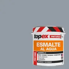 TOPEX - Esmalte al Agua Semibrillante 1 galón(es) Gris