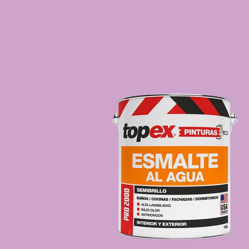 TOPEX - Esmalte al Agua Semibrillante 1 galón(es) Morado Violeta