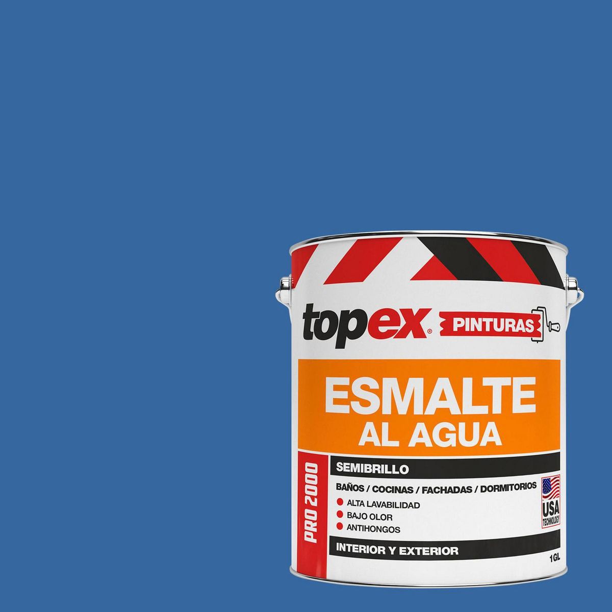 TOPEX - Esmalte al Agua 1 galón(es) Semibrillante Azul