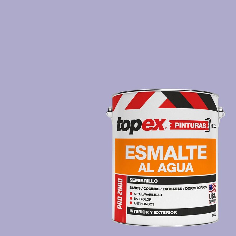 TOPEX - Esmalte al Agua Semibrillante 1 galón(es) Morado Violeta
