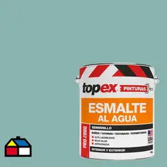 TOPEX - Esmalte al Agua Galón 1 galón(es) Semibrillante Verde