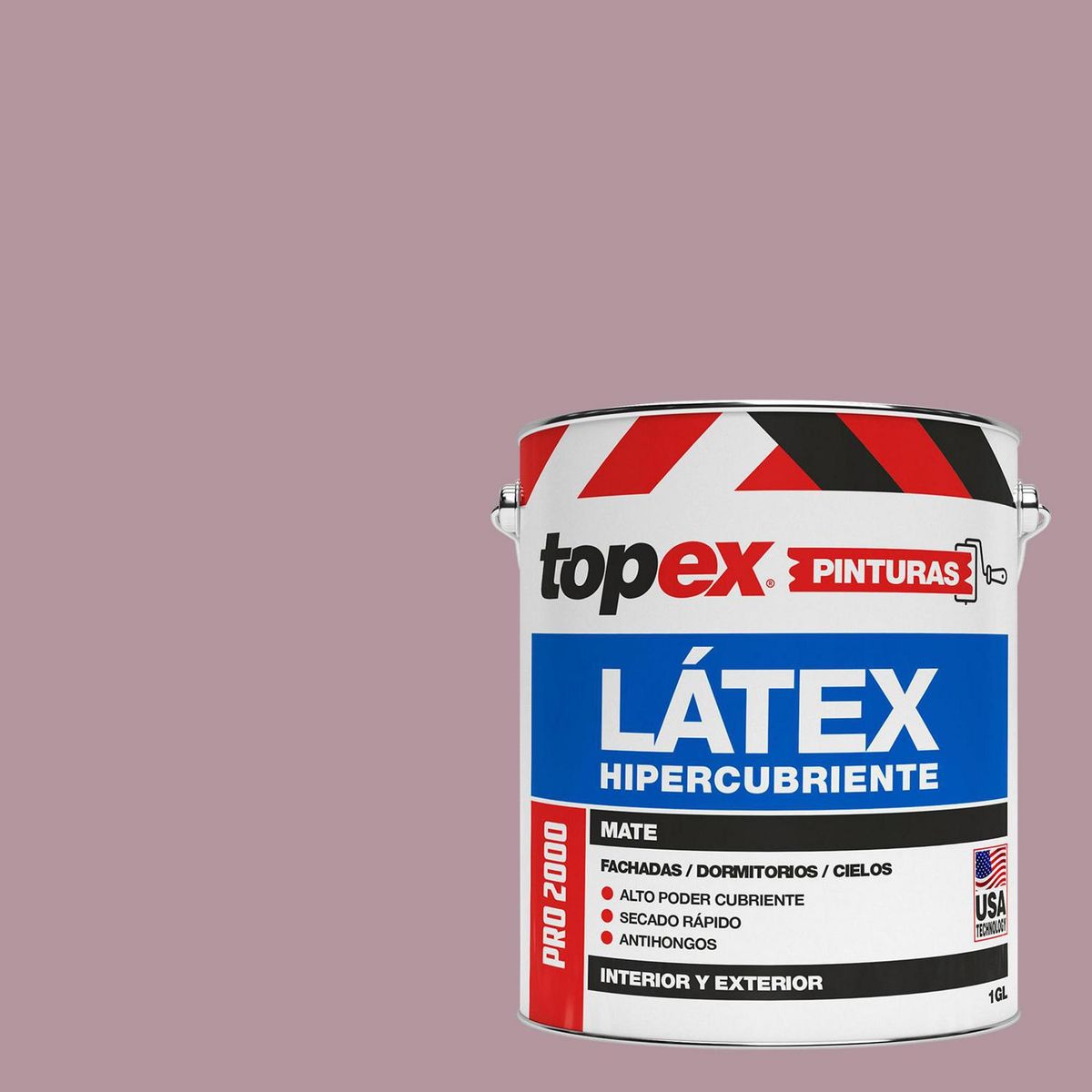 TOPEX - Pintura Acrílica Mate 1 galón(es) Morado Violeta 