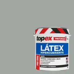 TOPEX - Pintura Acrílica 1 galón(es) Mate Gris