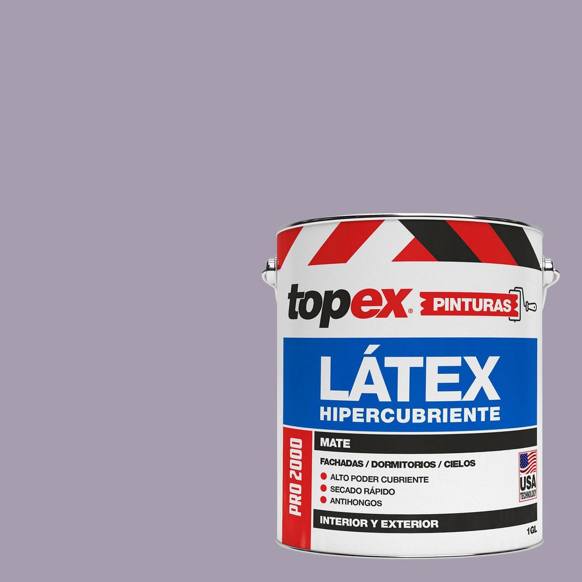 TOPEX - Pintura Acrílica Mate 1 galón(es) Morado Violeta 