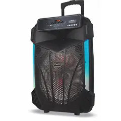FUJITEL - Parlante karaoke 15" BT/ Aux/ Usb/ Micro Sd/ Fm/ Tws