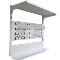 Repisa Organiza Todo Acero 2 Nivel(es) 60x50x20 cm Blanco