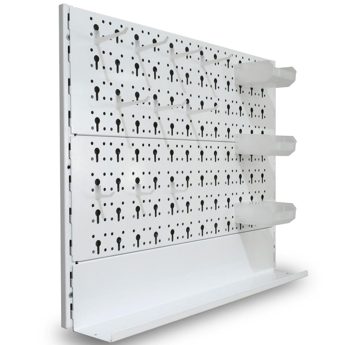 DUCASSE - Repisa Organiza Arte Acero 1 Nivel(es) 60x50x10 cm Blanco