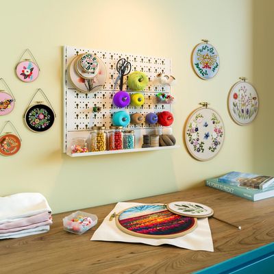 Imagen 2 del producto Repisa Organiza Arte Acero 1 Nivel(es) 60x50x10 cm Blanco