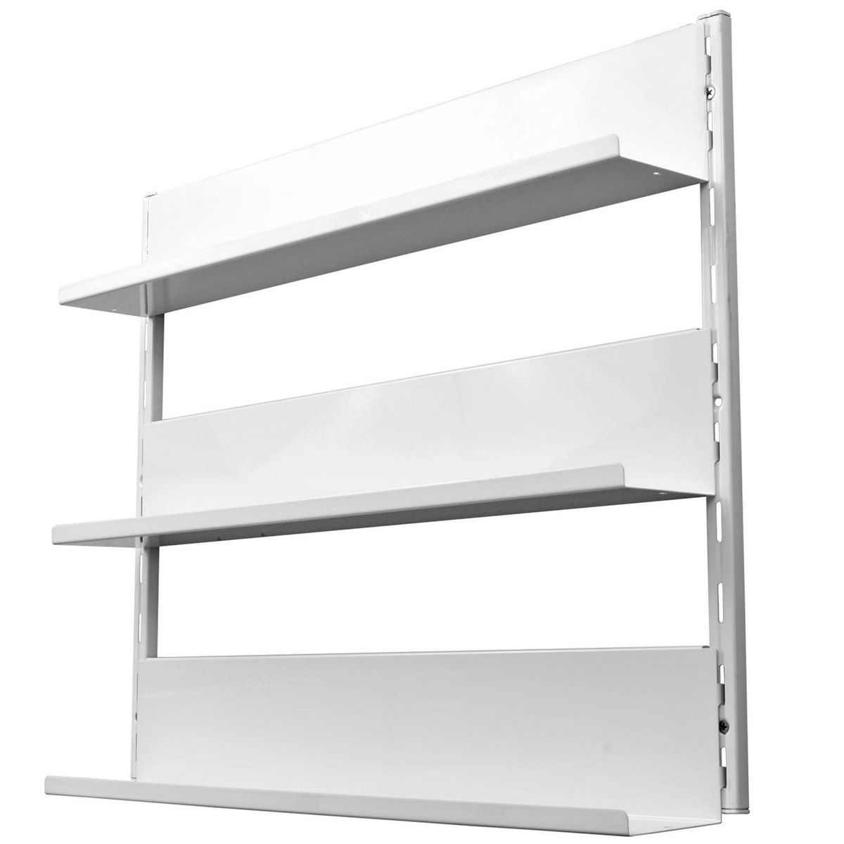 DUCASSE - Repisa Acero 3 Nivel(es) 60x50x10 cm Blanco