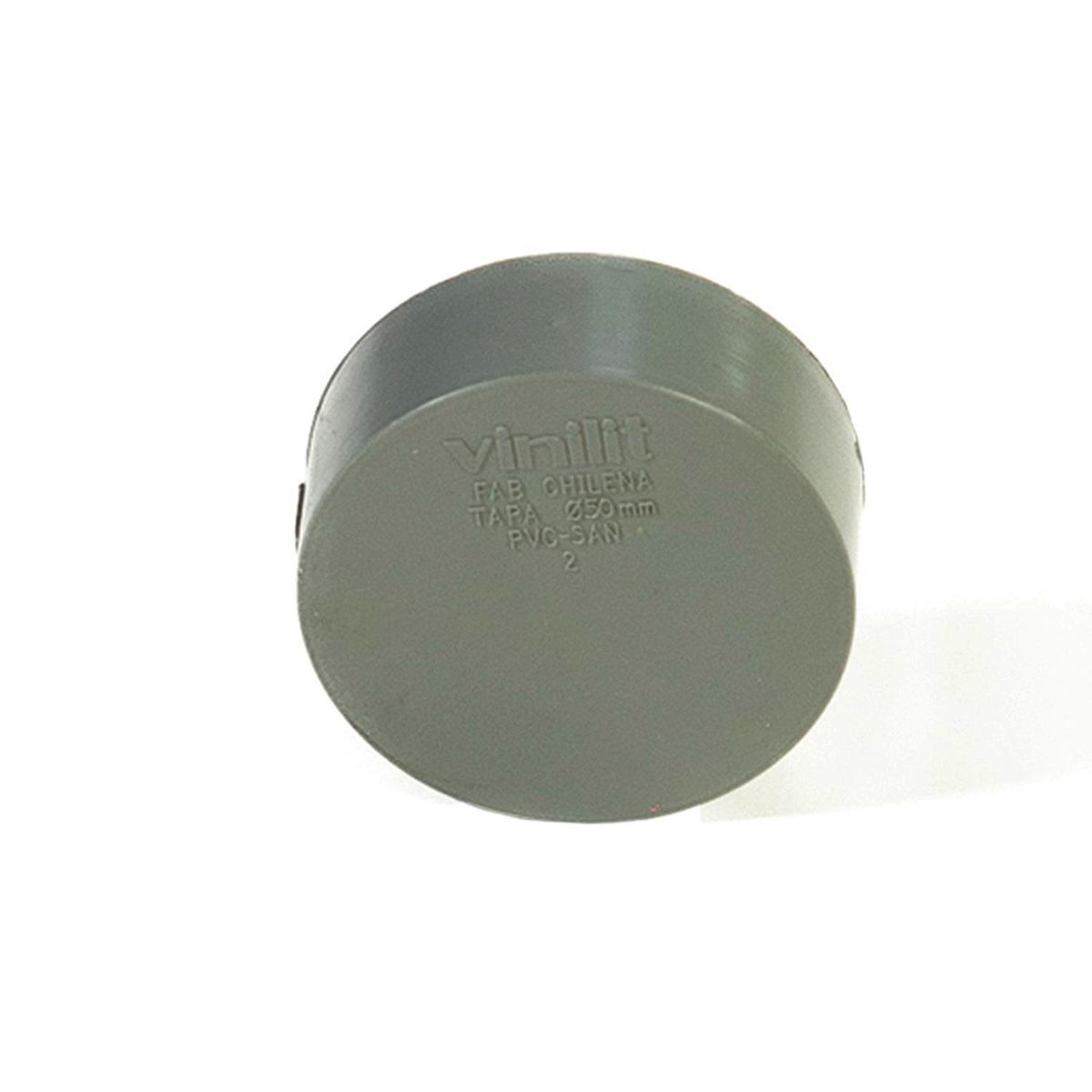 VINILIT - Tapa PVC-S Cementar 50mm Gris 1u