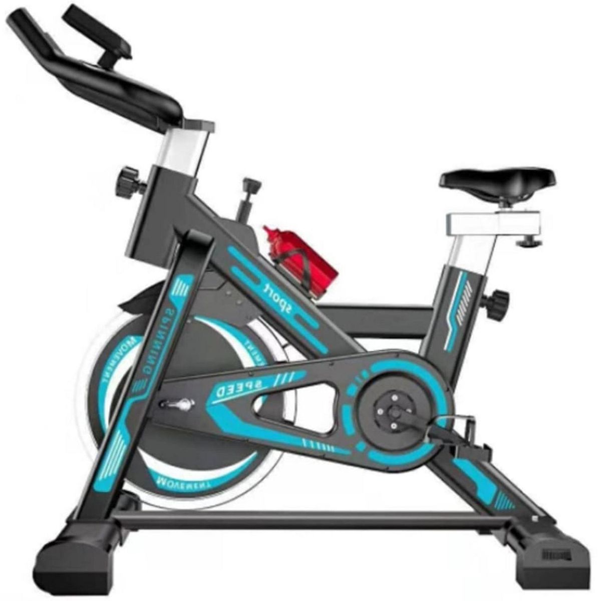 VOLTBIKE - Bicicleta Spinning 6 kg 2005 Negro